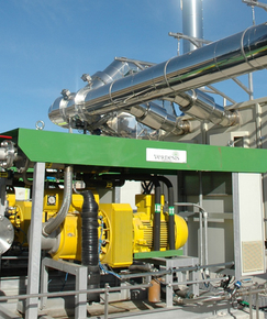 Unité de valorisation du biogaz Valoparc